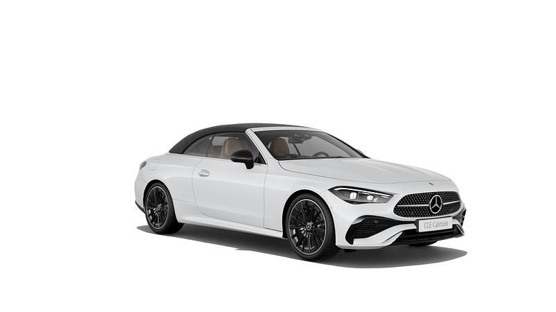 Manufaktur opalithweiß bright Neu 2025 Mercedes CLE450 Cabrio | 102.554 € (Guter Preis) - Bild 1/4