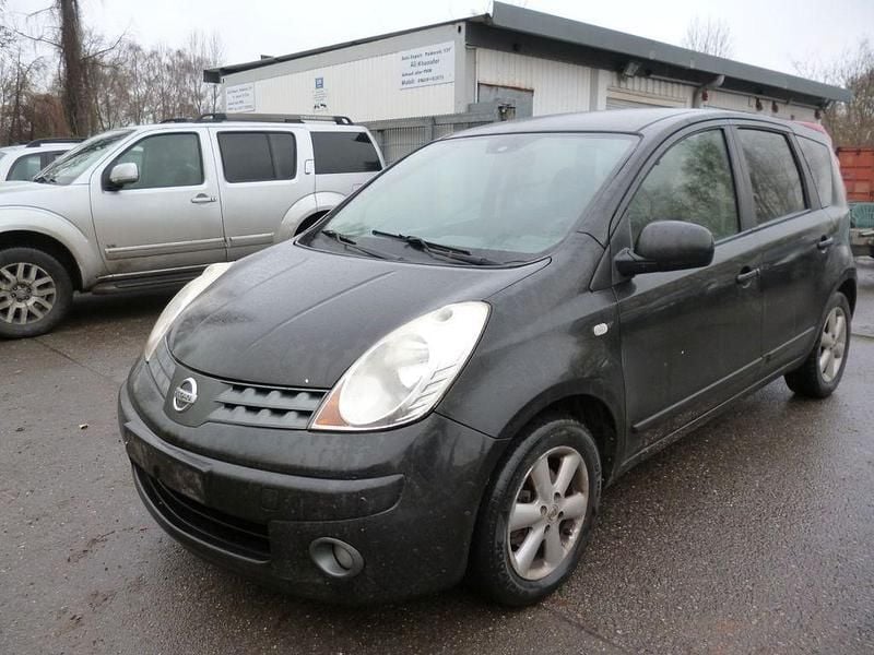 Gebraucht Nissan Note Visia 68 PS (50 kW) 2007 Schwarz Kleinwagen
