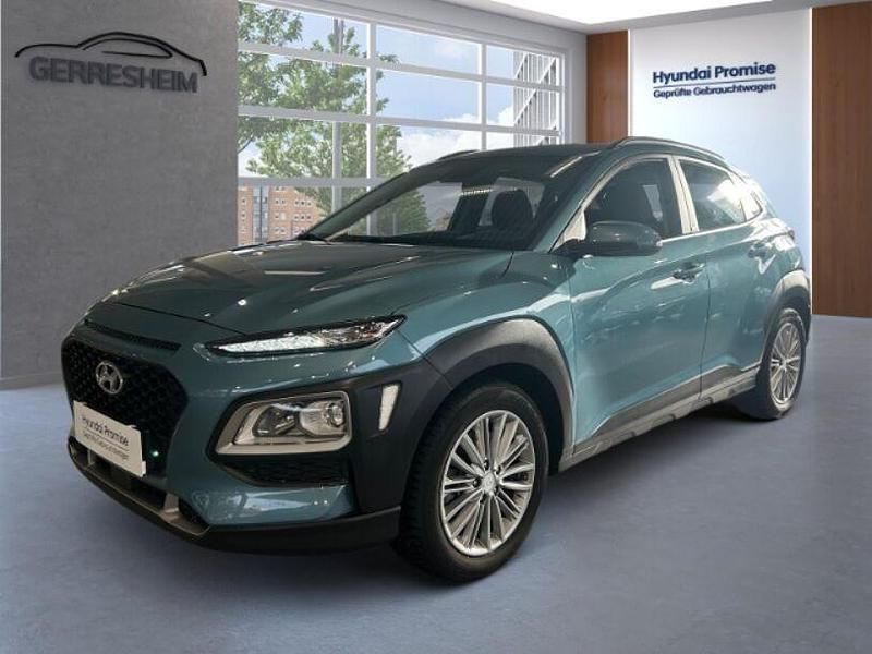 Blau Gebraucht 2020 Hyundai Kona Trend SUV | 18.887 € (Fairer Preis) - Bild 1/4