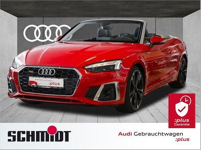 Progressivrot metallic Gebraucht 2024 Audi A5 Cabriolet S-Line Cabrio | 52.640 € (Guter Preis) - Bild 1/3