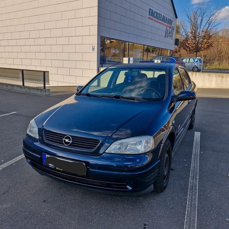 Gebraucht Opel Astra Njoy 84 PS (61 kW) 2003 Blau Limousine