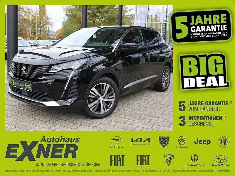 Schwarz perla Gebraucht 2022 Peugeot 3008 Allure SUV | 20.950 € (Superpreis) - Bild 1/4