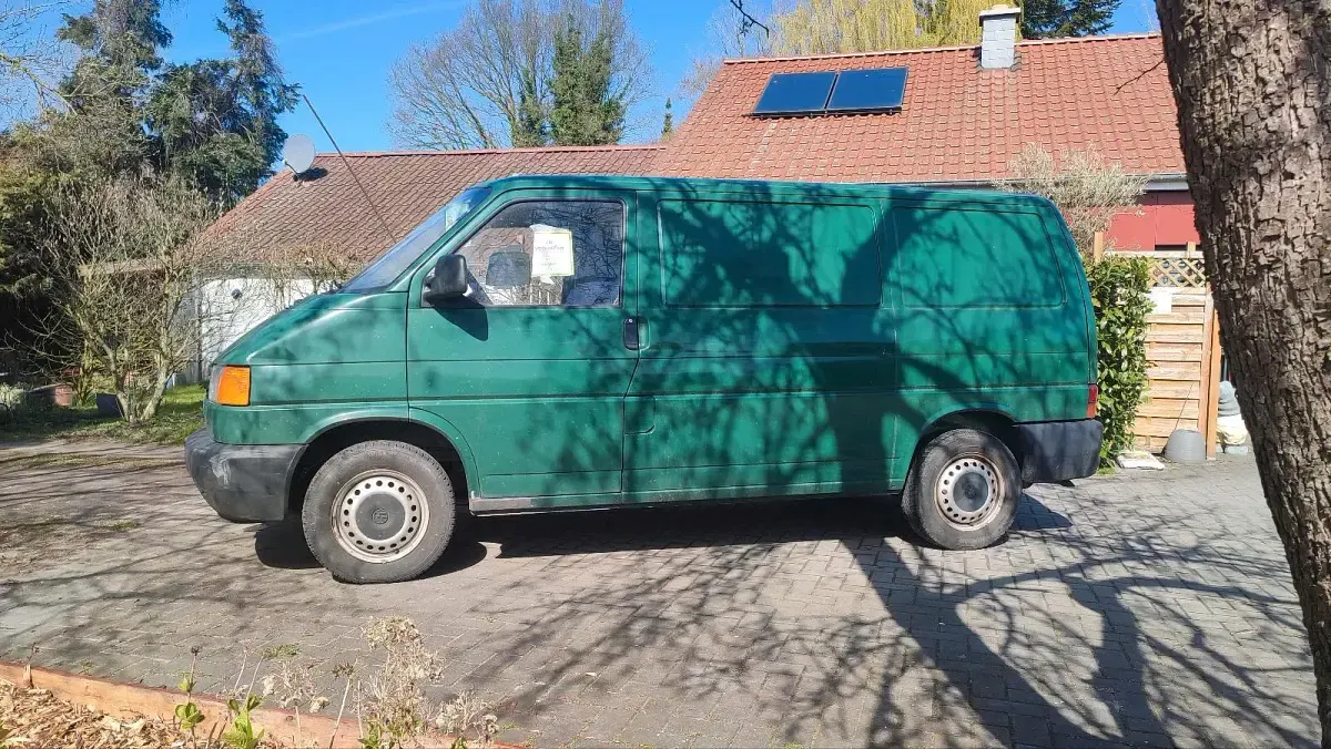 Usado VW T4 68 HP (50 kW) 1998 Verde Van