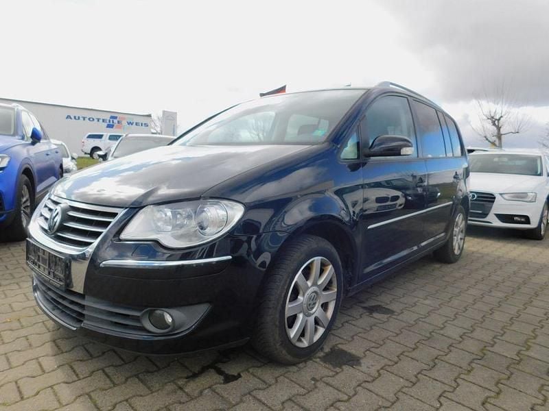 Gebraucht VW Touran Highline 140 PS (102 kW) 2007 Schwarz Van / Kleinbus