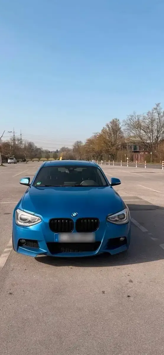 Gebraucht BMW 118 M Sport 143 PS (105 kW) 2014 Blau Kleinwagen