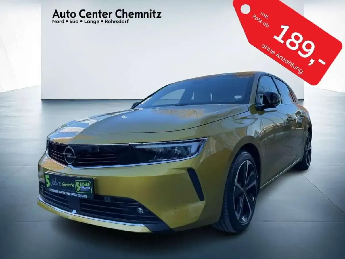 Gebraucht Opel Astra Elegance 131 PS (96 kW) 2023 Gelb Limousine