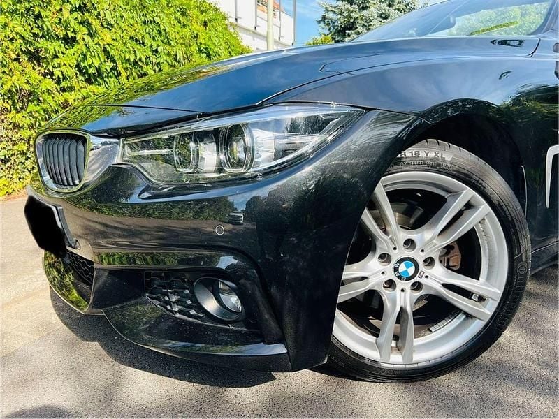 Schwarz Gebraucht 2018 BMW 420 M Sport Cabrio | 24.900 € (Guter Preis) - Bild 1/4