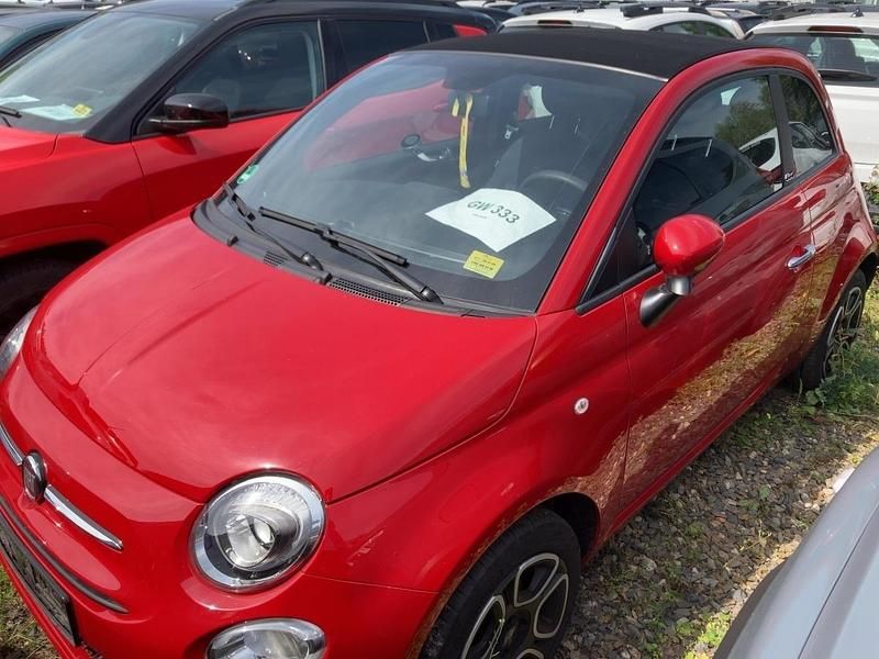 Rot Gebraucht 2023 Fiat 500C Club Cabrio | 12.997 € (Guter Preis) - Bild 1/4