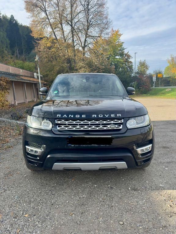 Schwarz Gebraucht 2017 Land Rover Range Rover Sport HSE SUV | 28.200 € (Guter Preis) - Bild 1/4