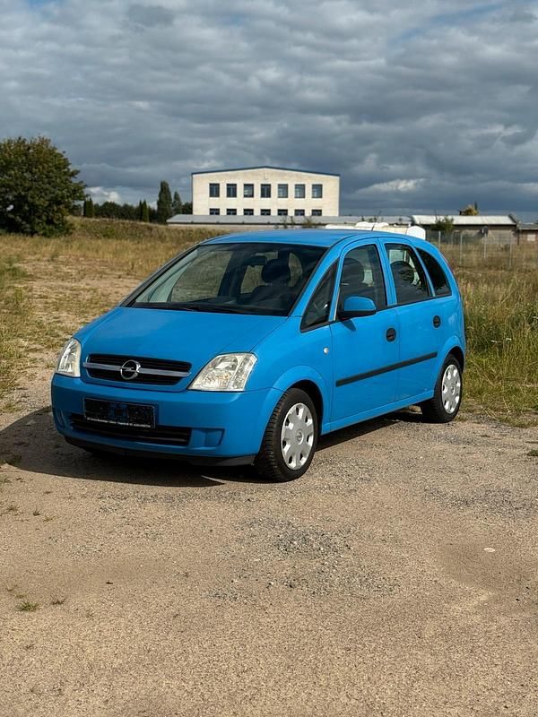 Blau Gebraucht 2004 Opel Meriva Van / Kleinbus | 1.199 € (Guter Preis) - Bild 1/4
