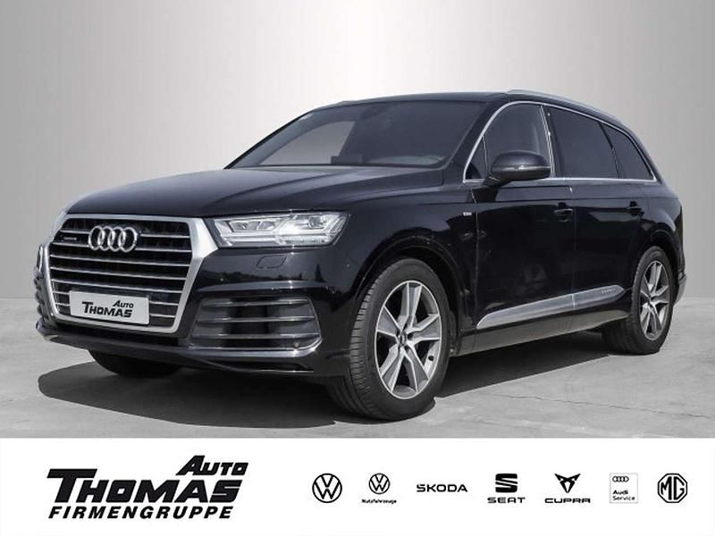 Schwarz Gebraucht 2019 Audi Q7 S-Line SUV | 47.900 € (Etwas zu teuer) - Bild 1/2