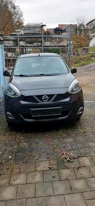 Violett Gebraucht 2013 Nissan Micra Acenta Kleinwagen | 4.900 € (Fairer Preis) - Bild 1/4
