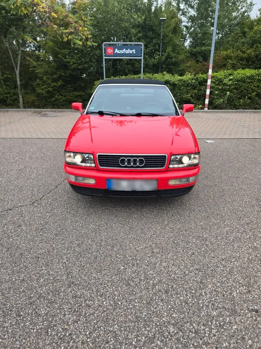Gebraucht Audi Cabriolet 125 PS (91 kW) 1999 Rot Cabrio