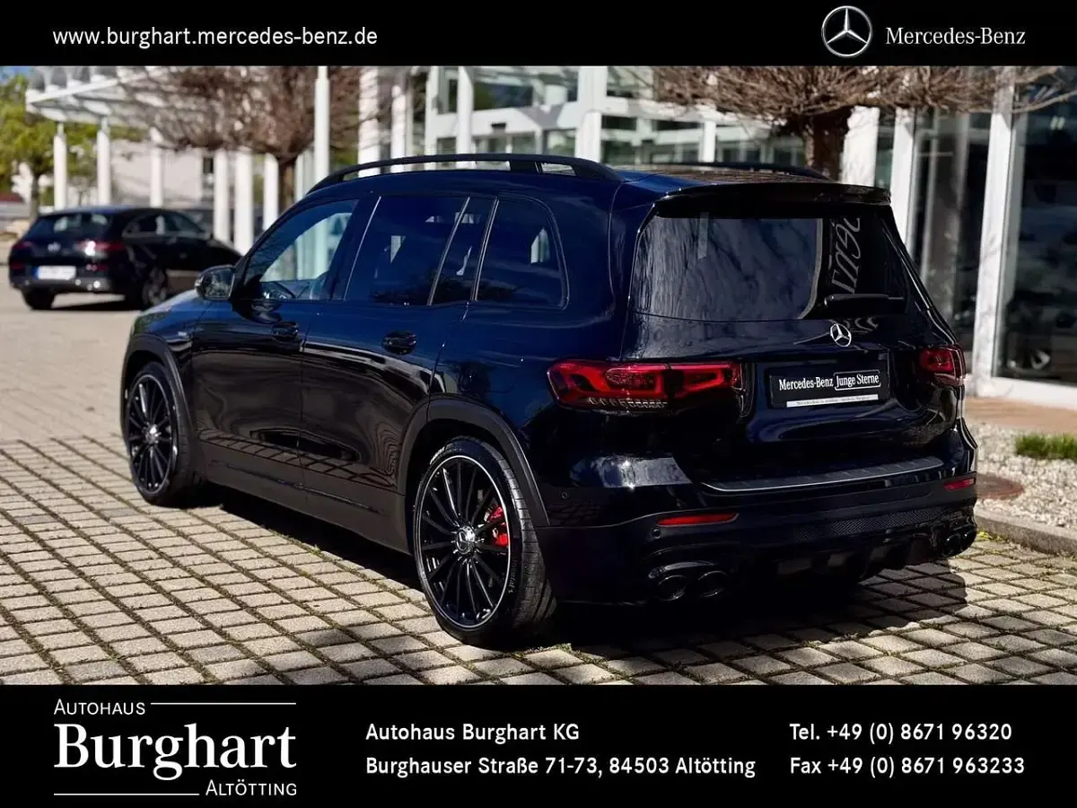 Gebraucht Mercedes GLB35 AMG line 306 PS (225 kW) 2021 lack kosmosschwarz SUV