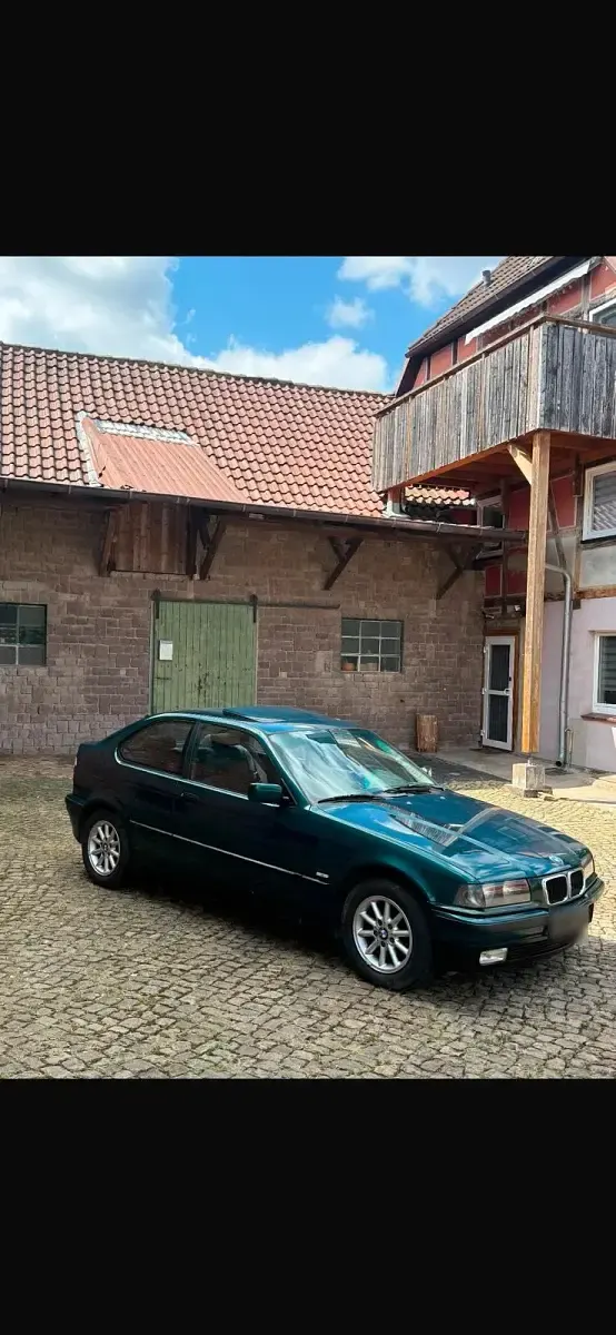 Gebraucht BMW 316 Compact 102 PS (75 kW) 1997 Grün Kleinwagen