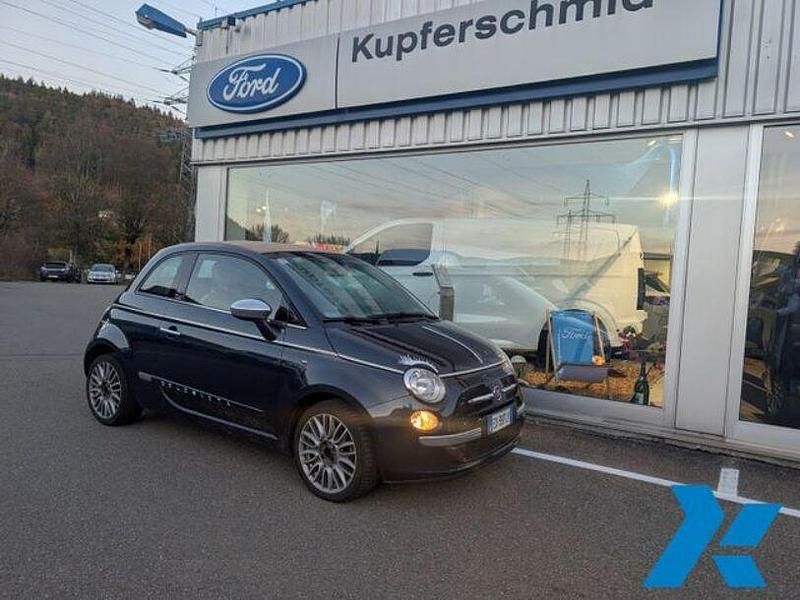Blau Gebraucht 2014 Fiat 500 Dolcevita Cabrio | 7.700 € (Fairer Preis) - Bild 1/4