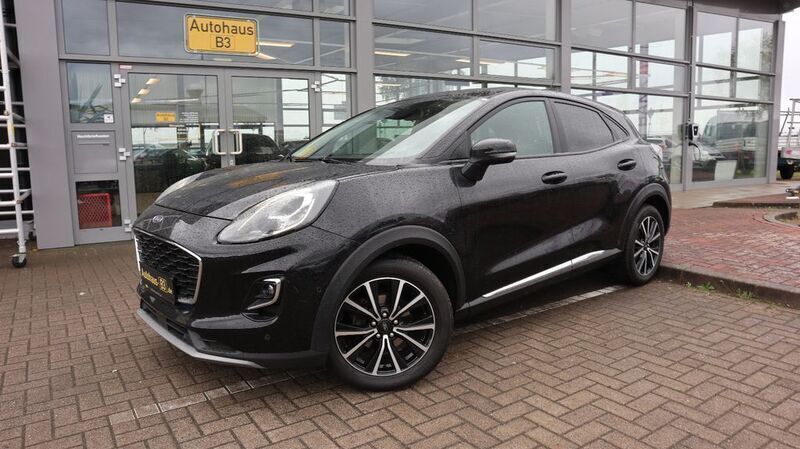 Schwarz Gebraucht 2021 Ford Puma Titanium SUV | 16.961 € - Bild 1/4