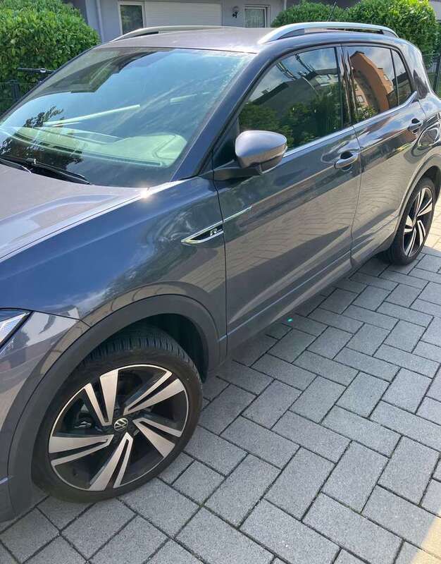Grau Gebraucht 2022 VW T-Cross R-line SUV | 22.800 € (Fairer Preis) - Bild 1/1