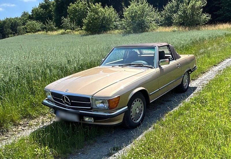 Gold Gebraucht 1986 Mercedes 300 Cabrio | 28.800 € - Bild 1/4