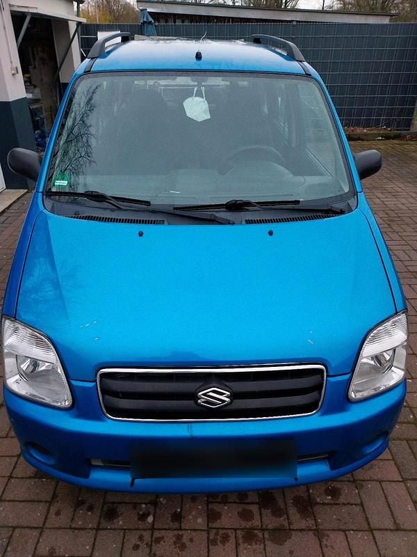 Gebraucht Suzuki Wagon R+ 96 PS (70 kW) 2003 Blau Van / Kleinbus