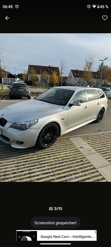 Silber Gebraucht 2005 BMW 535 Kombi | 5.800 € (Fairer Preis) - Bild 1/4