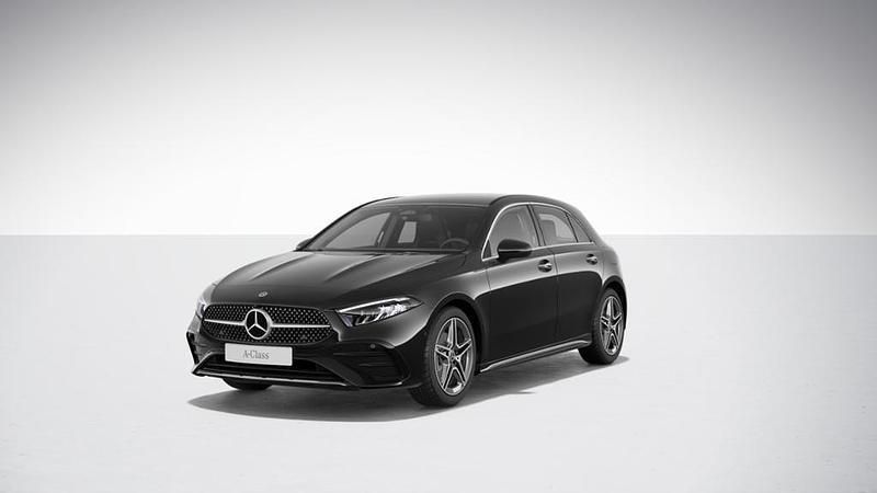 Schwarz Neu 2024 Mercedes A200 AMG Limousine | 33.270 € (Superpreis) - Bild 1/4