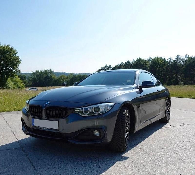 Grau Gebraucht 2014 BMW 420 Sport Line Coupé | 14.000 € (Fairer Preis) - Bild 1/4