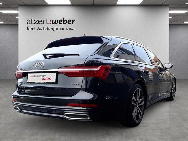Gebraucht Audi A6 S-Line 286 PS (210 kW) 2022 Mythosschwarz metallic Kombi