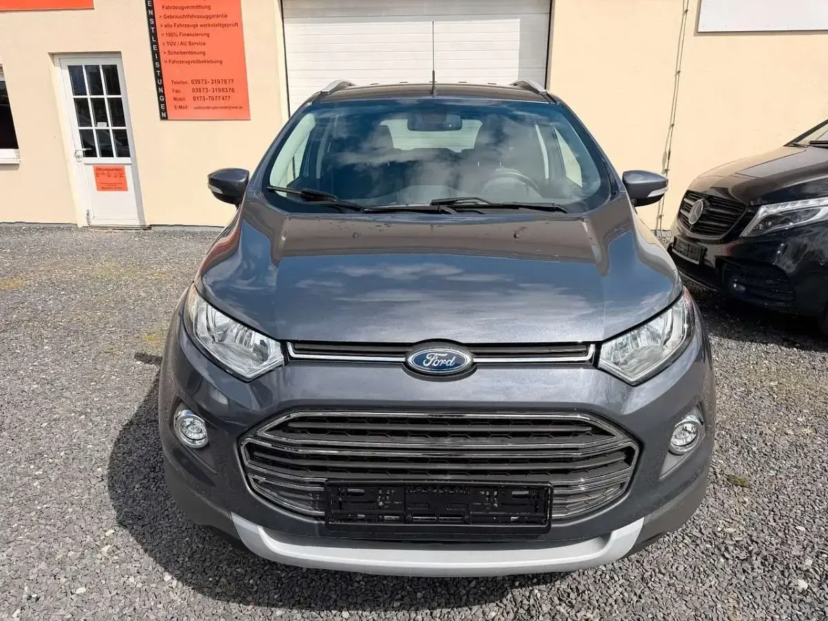 Usata Ford Ecosport Titanium 125 CV (91 kW) 2016 Grigio SUV
