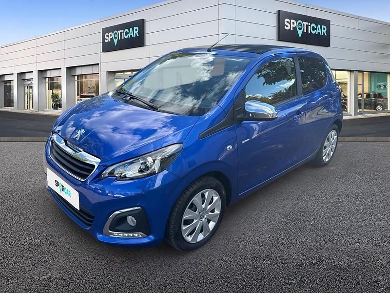 Blau Gebraucht 2021 Peugeot 108 Style Kleinwagen | 10.830 € (Fairer Preis) - Bild 1/1