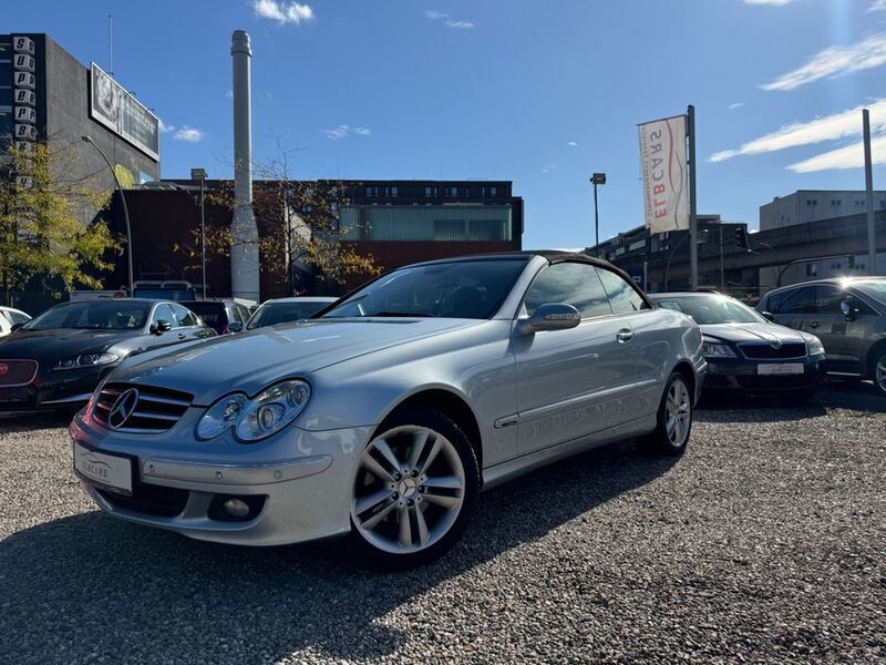 Silber Gebraucht 2007 Mercedes CLK200 Avantgarde Cabrio | 7.990 € (Superpreis) - Bild 1/4