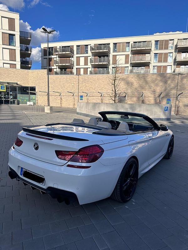 Weiß Gebraucht 2014 BMW 640 Cabriolet Sport Line Cabrio | 30.500 € (Etwas zu teuer) - Bild 1/4