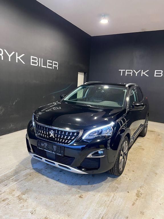 Schwarz Gebraucht 2019 Peugeot 3008 Allure SUV | 11.800 € (Superpreis) - Bild 1/4