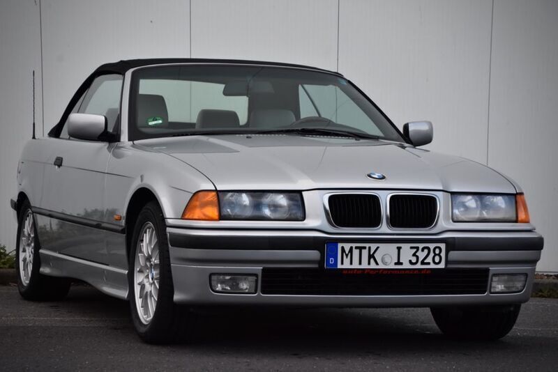 Silber Gebraucht 1997 BMW 328 Cabriolet Cabrio | 33.500 € - Bild 1/4