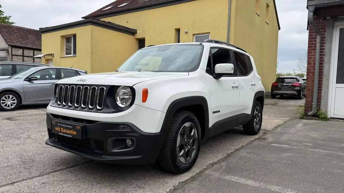 Gebraucht Jeep Renegade Longitude 140 PS (102 kW) 2017 Weiß SUV