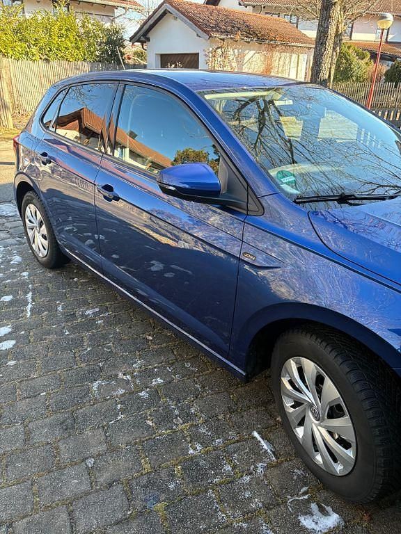 Gebraucht VW Polo Comfortline 116 PS (85 kW) 2019 Blau Kleinwagen