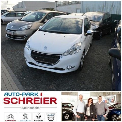 Weiß Gebraucht 2013 Peugeot 208 Style Kleinwagen | 8.491 € (Fairer Preis) - Bild 1/4