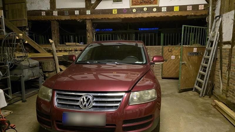 Gebraucht VW Touareg 225 PS (165 kW) 2006 Rot SUV