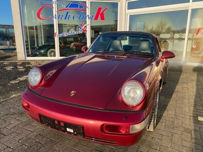 Velvet red metallic 81l / u6 Gebraucht 1990 Porsche 911 Carrera Coupé | 85.000 € - Bild 1/4