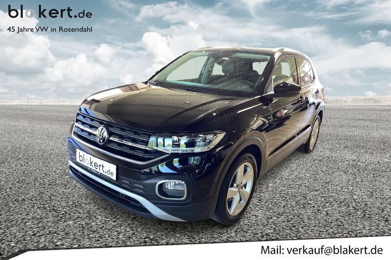 Schwarz Gebraucht 2023 VW T-Cross Style SUV | 25.300 € (Fairer Preis) - Bild 1/4