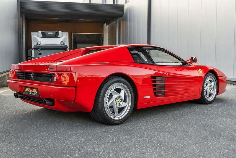 Second-hand Ferrari F512 M 441 CP (324 kW) 1996 Roșu Coupe