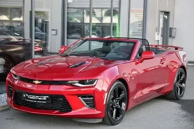 Gebraucht Chevrolet Camaro 453 PS (333 kW) 2018 Rot Cabrio