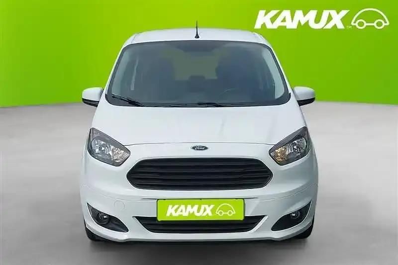 Gebraucht Ford Tourneo Courier 101 PS (74 kW) 2017 Weiß Van / Kleinbus