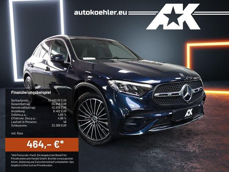 Nautikblau metalliclack Gebraucht 2022 Mercedes GLC300 SUV | 51.400 € (Teuer) - Bild 1/4