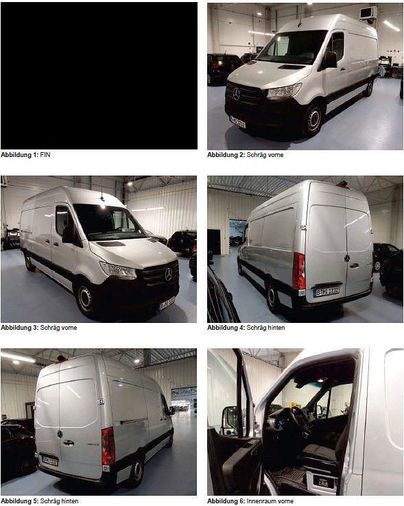 Gebraucht Mercedes Sprinter 150 PS (110 kW) 2022 Grau Van
