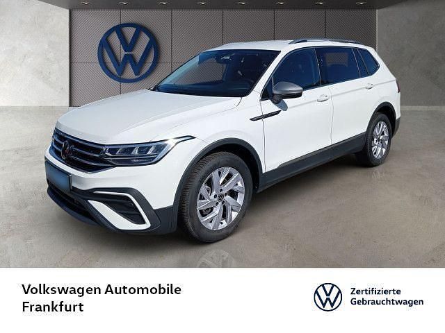 Pure white/pure white Gebraucht 2023 VW Tiguan Allspace Life SUV | 35.980 € (Fairer Preis) - Bild 1/4