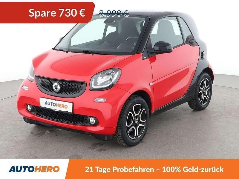 Rot Gebraucht 2016 Smart ForTwo Coupé Passion Kleinwagen | 8.050 € (Fairer Preis) - Bild 1/3