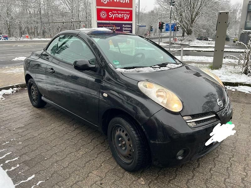 Schwarz Gebraucht 2006 Nissan Micra Cabrio | 350 € (Superpreis) - Bild 1/4