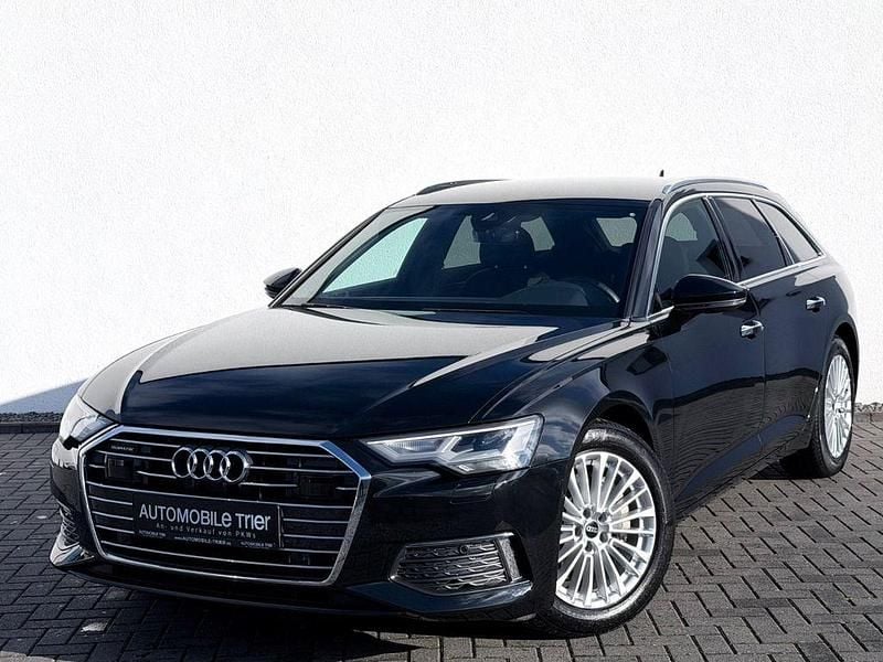 Mythosschwarz (metallic) Gebraucht 2022 Audi A6 Design Kombi | 41.990 € (Etwas zu teuer) - Bild 1/4