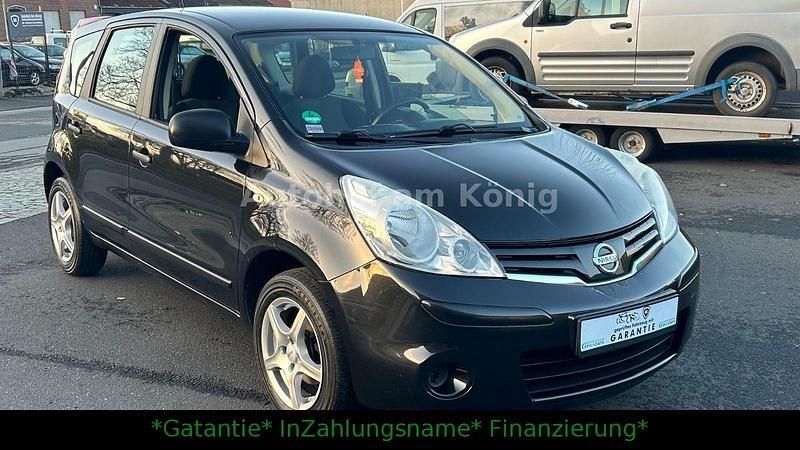 Gebraucht Nissan Note Visia 88 PS (64 kW) 2010 Schwarz Van / Kleinbus